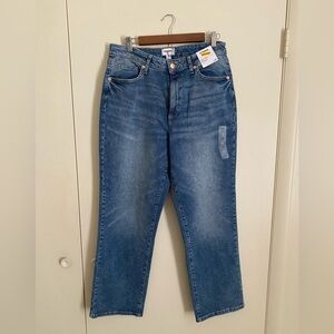 High Rise Straight Jeans size 14 NWT